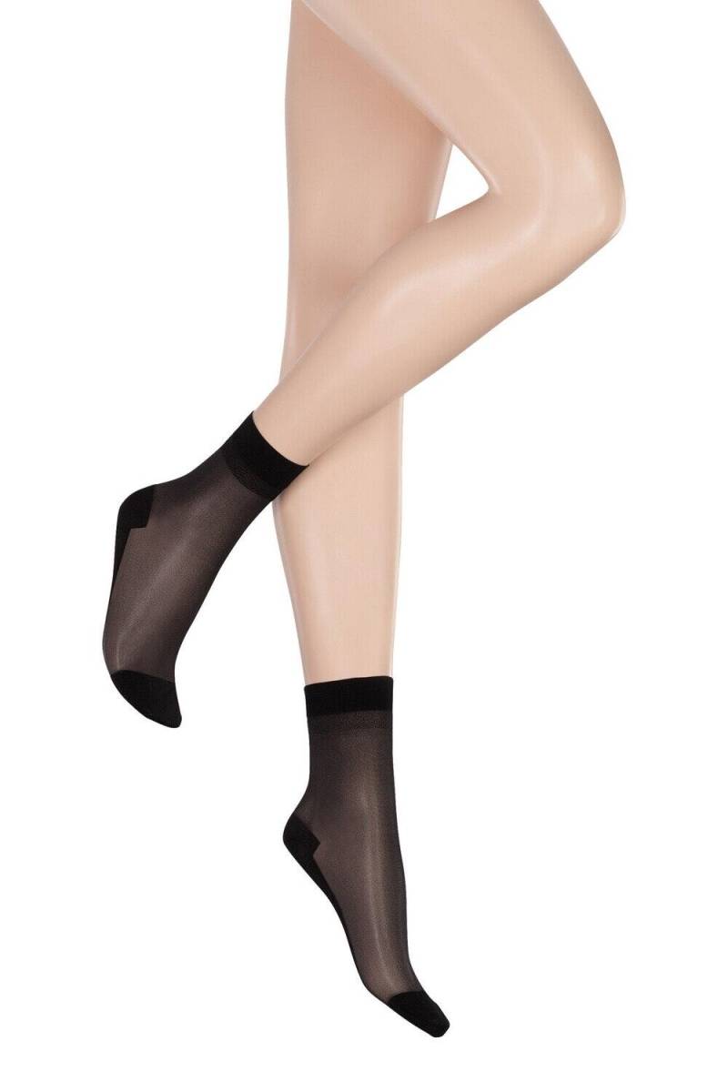 KUNERT - COTTON SOLE 20 black von KUNERT