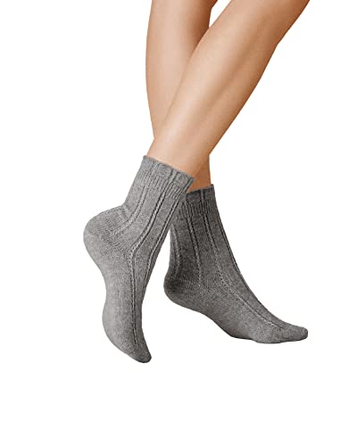 KUNERT Damen Socken Bedsocks wärmend Carbone 2580 35/38 von KUNERT