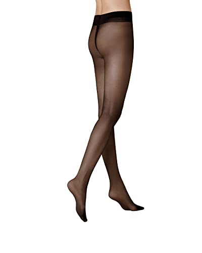 KUNERT Damen Strumpfhosen Chinchillan Stop 20 Laufmaschenstopp 20 DEN Black 0500 38-40 von KUNERT