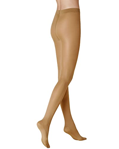 KUNERT Damen Strumpfhose Warm Up 60 Wärmend 60 DEN Cashmere 0540 38/40 von KUNERT