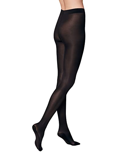 KUNERT Damen Strumpfhosen Warm Up 60 Wärmend 60 DEN Black 0500 38-40 von KUNERT