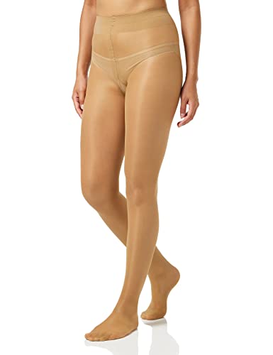 KUNERT Damen Strumpfhose Leg Control 40 semi-blickdicht glänzend 40 DEN Cashmere 0540 42/44 von KUNERT