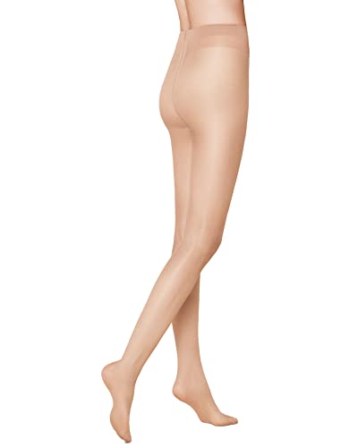 KUNERT Damen Strumpfhose Moonlight 15 transparent schimmernd 15 DEN Teint 3520 36/38 von KUNERT