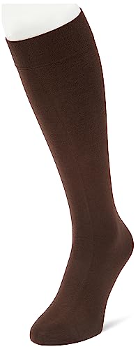 KUNERT Damen Kniestrümpfe Sensual Cotton Komfortbund 130 DEN Brown 8220 39/42 von KUNERT