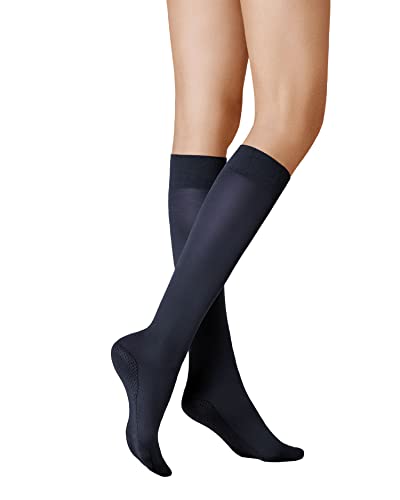 KUNERT Damen Kniestrümpfe Warm Up 60 Wärmeisolation 60 DEN Marine 0880 39-42 von KUNERT