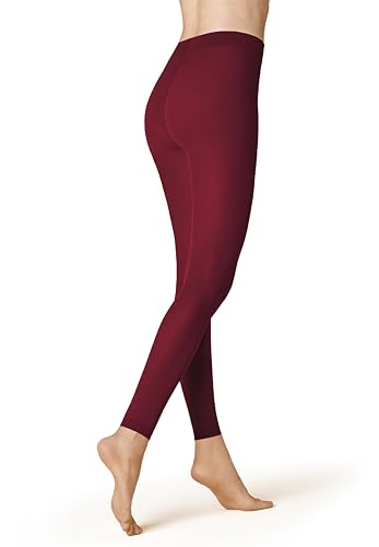 KUNERT Damen Leggings Velvet 40 weiches Abschlußbündchen 40 DEN festive red 1630 42-44 von KUNERT