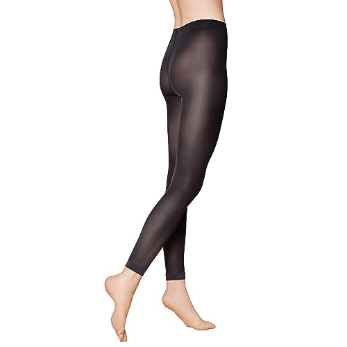 KUNERT Damen Leggings Velvet 80 weiches Abschlußbündchen 80 DEN Black 0500 40-42 von KUNERT