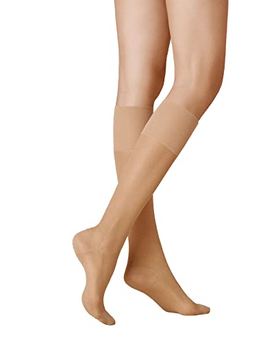 KUNERT Damen Kniestrümpfe Super Control 40 leichte Stützwirkung Klasse I 40 DEN Cashmere 0540 35-38 von KUNERT