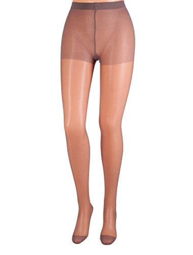 KUNERT Damen Strumpfhose Glatt & Softig 20 transparent matt 20 DEN Graphit 0420 38/40 von KUNERT