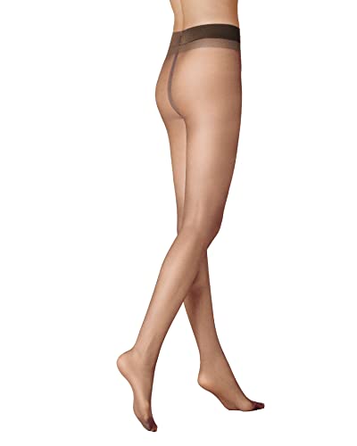 KUNERT Damen Strumpfhose Mystique 20 transparent 20 DEN Mandel 1004 36/38 von KUNERT