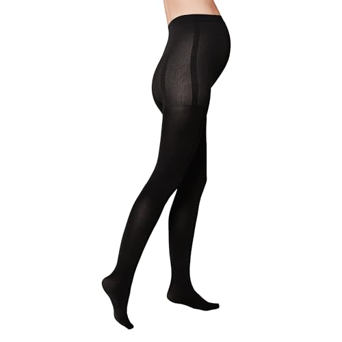 KUNERT Damen Strumpfhose Mommy 80 Schwangerschaft 80 DEN Black 0500 42/44 von KUNERT