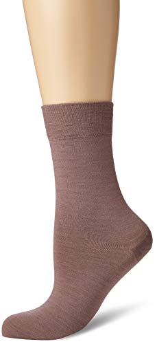 KUNERT Damen Socken Sensual Merino druckfreier Bund 150 DEN Taupe 2610 35/38 von KUNERT