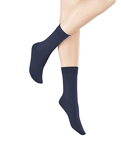 KUNERT Damen Socken Sensual Merino druckfreier Bund 150 DEN Sapphire 6270 35/38 von KUNERT