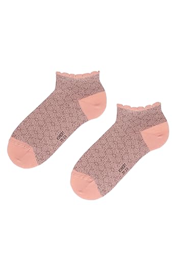 KUNERT Damen Sneaker Socken Summer Flower coral 1515 39-42 KUNERT Damen Sneaker Socken Summer Flower coral 1515 39-42 von KUNERT