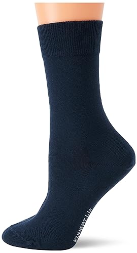 KUNERT Damen Socken Liz druckfreier Bund Marine 0360 35/38 von KUNERT