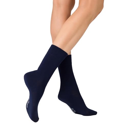 KUNERT Damen Socken Wool Care wärmend Marine 0360 39-42 von KUNERT