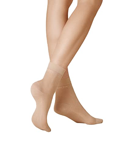 KUNERT Damen Söckchen Cotton Sole 20 Baumwollsohle 20 DEN Teint 3520 35-38 von KUNERT