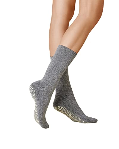 KUNERT Damen Socken Homesocks antirutsch Carbone 2580 39/42 von KUNERT