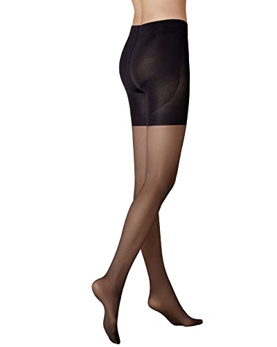KUNERT Damen Strumpfhosen Forming Effect 20 figurformend 20 DEN Black 0500 38-40 von KUNERT