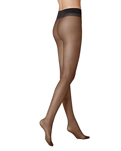 KUNERT Damen Strumpfhose Mystique 20 transparent 20 DEN Black 0500 38/40 von KUNERT