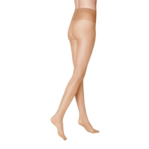 KUNERT Damen Strumpfhose Mystique 5 ultra-transparent 5 DEN Cashmere 0540 40/42 von KUNERT