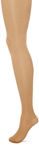 KUNERT Damen Strumpfhose Satin Look 40 semi-blickdicht glänzend 40 DEN Puder 3550 44/46 von KUNERT