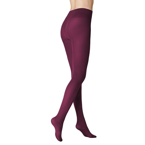 KUNERT Damen Strumpfhosen Blue 50 nachhaltig 50 DEN blackberry 48-50 von KUNERT