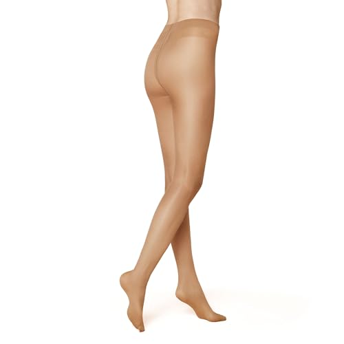 KUNERT Damen Strumpfhosen Perfect Shine 15 15 DEN Cashmere 0540 42-44 von KUNERT