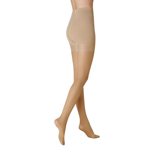 KUNERT Damen Strumpfhosen Super Control 40 Stützklasse II mittlere Wirkung 40 DEN Cashmere 0540 42-44 von KUNERT