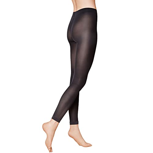 KUNERT Damen Leggings Velvet 40 weiches Abschlußbündchen 40 DEN Black 0500 38/40 von KUNERT