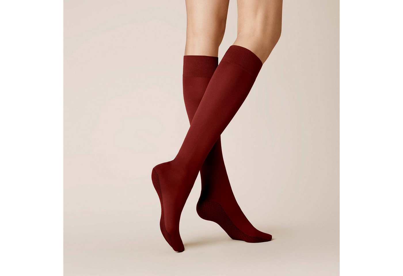 KUNERT Feinkniestrümpfe Warm Up 60 (1-Paar) Wärmende Kniestrümpfe mit WARM-FIBER von KUNERT