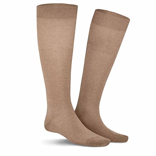 KUNERT Herren Kniestrümpfe Clark Komfortbund Beige-mel. 8320 39/42 von KUNERT