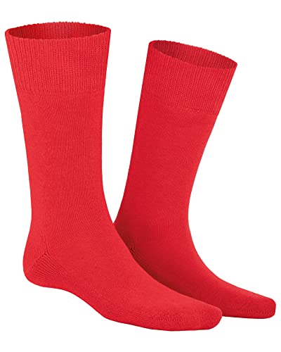 KUNERT Herren Socken Homesocks ohne Gummifäden Red 8410 47/50 von KUNERT