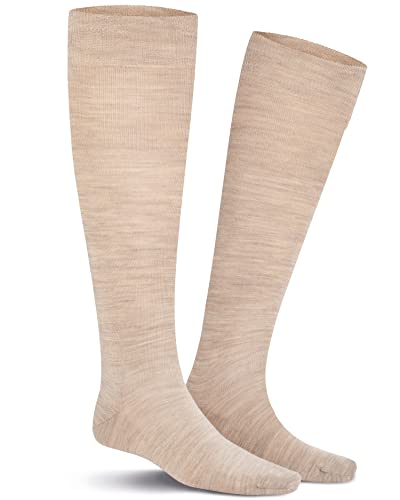 KUNERT Herren Kniestrümpfe Gary wärmend Beige-mel. 8320 39/42 von KUNERT