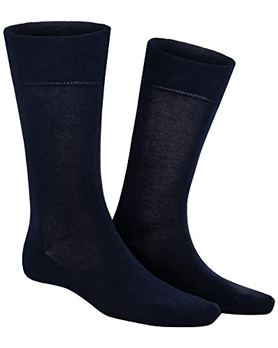 KUNERT Herren Socken Richard druckfreier Bund Navy 8020 39/42 von KUNERT