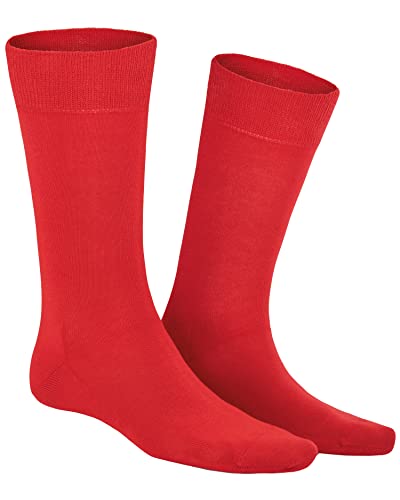 KUNERT Herren Socken Richard druckfreier Bund Red 8410 39/42 von KUNERT