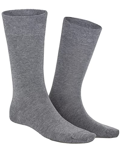 KUNERT Herren Socken Richard druckfreier Bund Silver-mel. 8110 43/46 von KUNERT