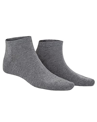 KUNERT Herren Sneaker Socken Richard weich Silver-mel. 8110 43/46 von KUNERT