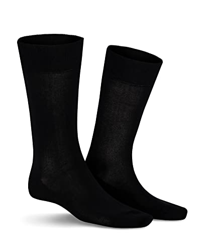 KUNERT Herren Socken Clark druckfreier Bund Black 0070 39/42 von KUNERT