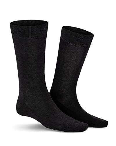 KUNERT Herren Socken Clark druckfreier Bund Anthra mel. 8130 39/42 von KUNERT