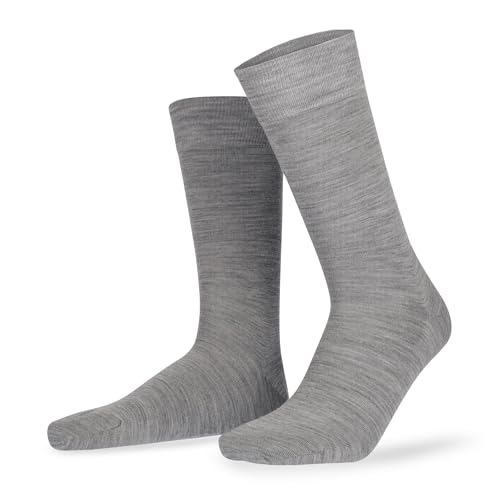 KUNERT Herren Socken Gary klimaregulierend Silver-mel. 8110 39-42 von KUNERT