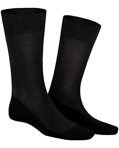 KUNERT Herren Socken George klimaregulierend Anthra mel. 8130 43/46 von KUNERT