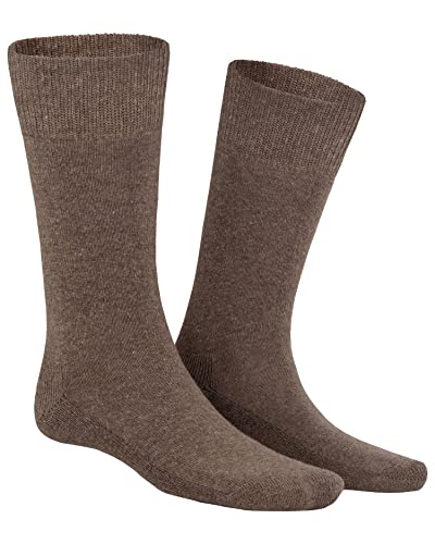 KUNERT Herren Socken Homesocks ohne Gummifäden Beige-mel. 8320 43/46 von KUNERT