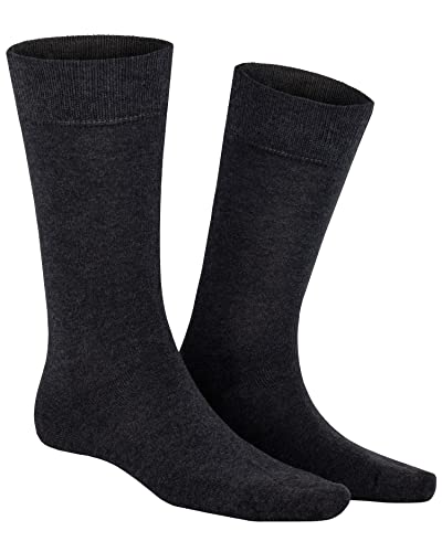 KUNERT Herren Socken Richard druckfreier Bund Anthra mel. 8130 47/50 von KUNERT