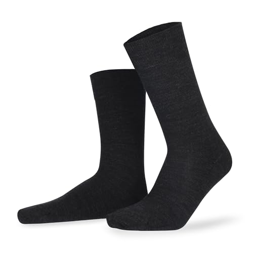 KUNERT Herren Socken Wool Care wärmend Anthra mel. 8130 43-46 von KUNERT