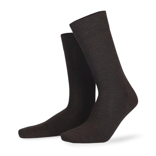 KUNERT Herren Socken Wool Care wärmend Brown-mel. 8210 39-42 von KUNERT