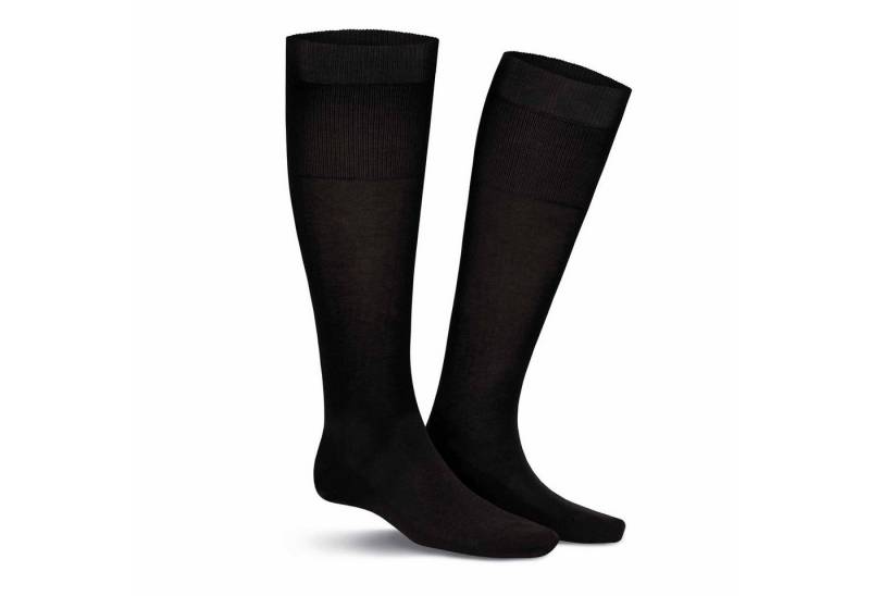 KUNERT Kniestrümpfe Clark (1-Paar) Herren Baumwoll-Kniestrümpfe mit perfekter Passform von KUNERT