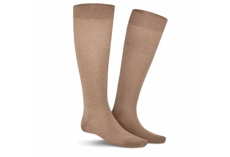 KUNERT Kniestrümpfe Clark (1-Paar) Herren Baumwoll-Kniestrümpfe mit perfekter Passform von KUNERT