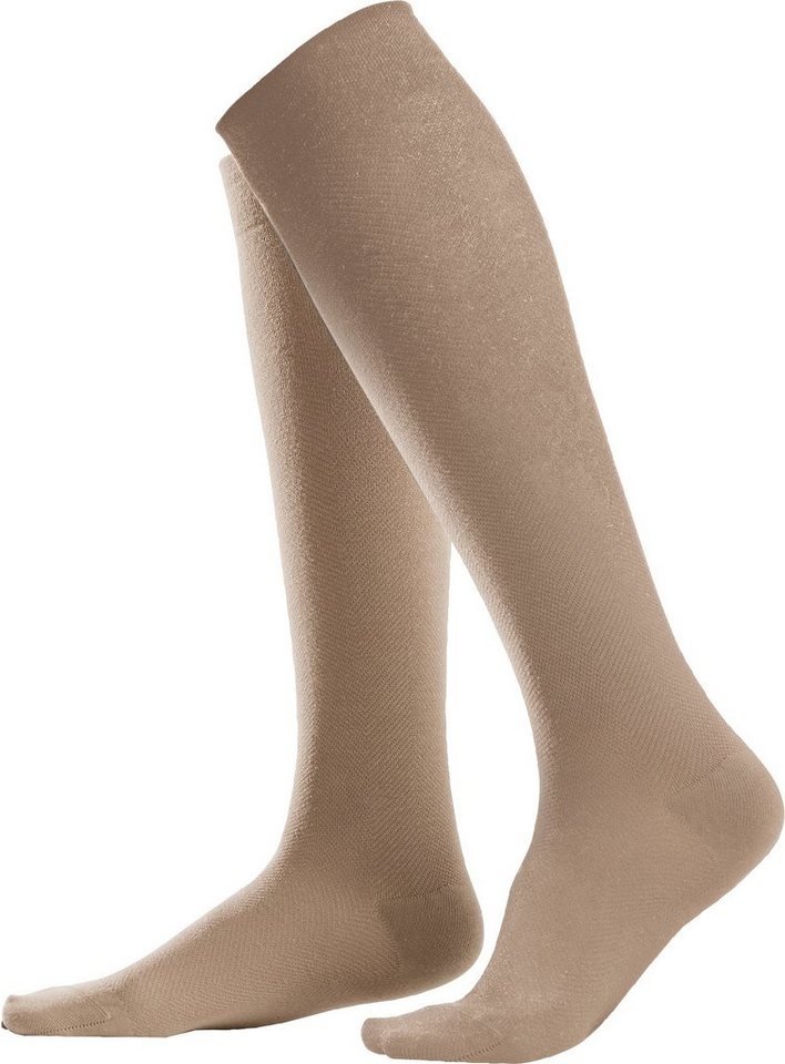 KUNERT Kniestrümpfe Damen-Stützkniestrümpfe "Fly&Care" 1 Paar Uni von KUNERT