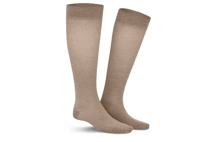 KUNERT Kniestrümpfe Fly&Care® (1-Paar) Herren Kniestrümpfe mit Stützklasse 3 von KUNERT